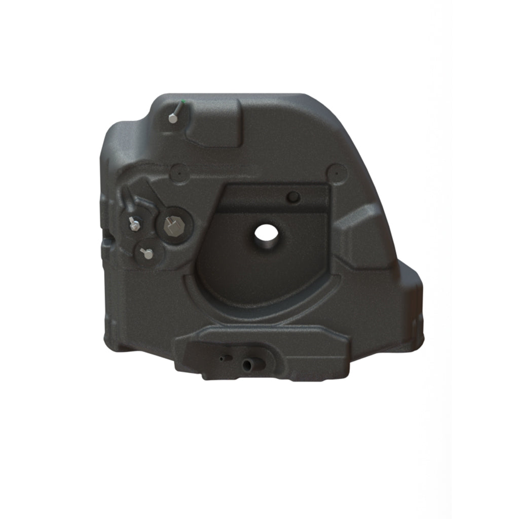 30 Gallons Fuel Tank. Complete Spare Tire Auxiliary Fuel System (STAFS™) for F250, F350, and F450 HD Pickup Models with
Power Stroke Engines. For model years 1999 – 2007