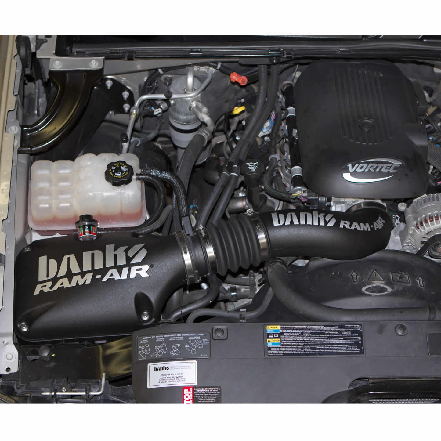 Ram-Air Cold-Air Intake System Dry Filter 99-08 Chevy/GMC 4.8-6.0L SUV-Full Size Only Banks Power