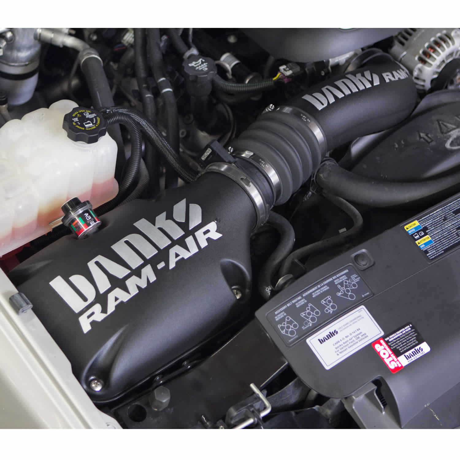 Ram-Air Cold-Air Intake System Dry Filter 99-08 Chevy/GMC 4.8-6.0L SUV-Full Size Only Banks Power