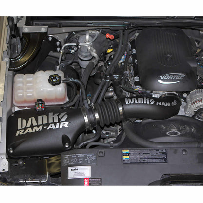 Ram-Air Cold-Air Intake System Oiled Filter 99-08 Chevy/GMC 4.8-6.0L SUV-Full Size Only Banks Power