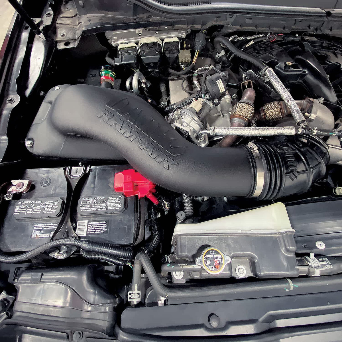 Banks Ram-Air Cold Air Intake System, Oiled Filter, 2017-2019 Ford F250/F350/F450 6.7L Power Stroke 41890 - view 8