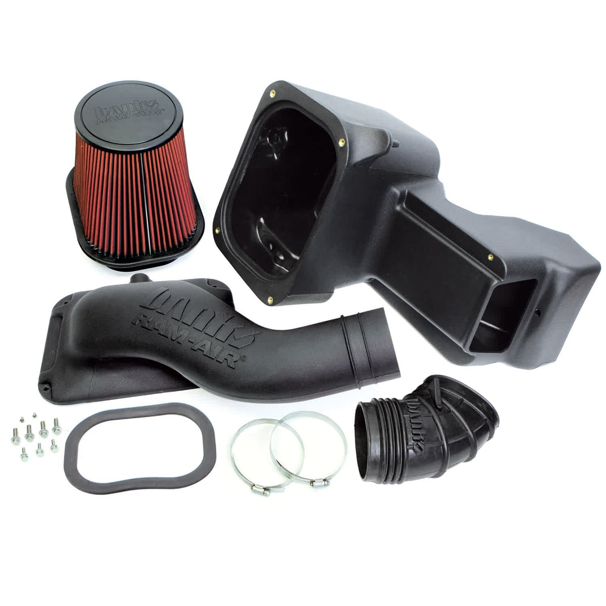 Banks Ram-Air Cold Air Intake System, Oiled Filter, 2017-2019 Ford F250/F350/F450 6.7L Power Stroke 41890 - view 3