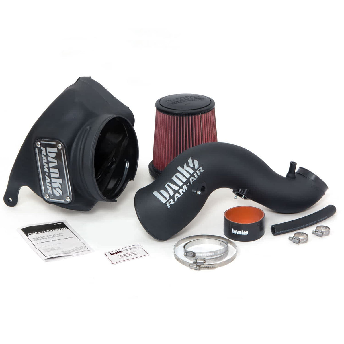 Banks Ram-Air Cold Air Intake System, Oiled Filter, 2013-2018 Ram 2500/3500/4500/5500 6.7L Cummins 42255 - view 3