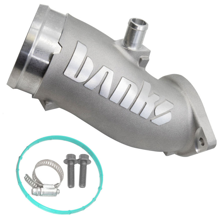 Banks Monster-Ram Turbo Inlet Elbow, Raw | 17-25 6.6L Duramax L5P