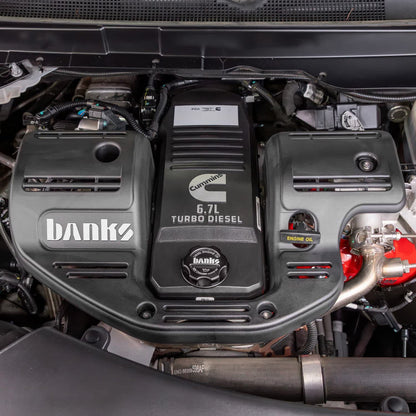 Banks Engine Cover with Revolver Billet Oil Cap