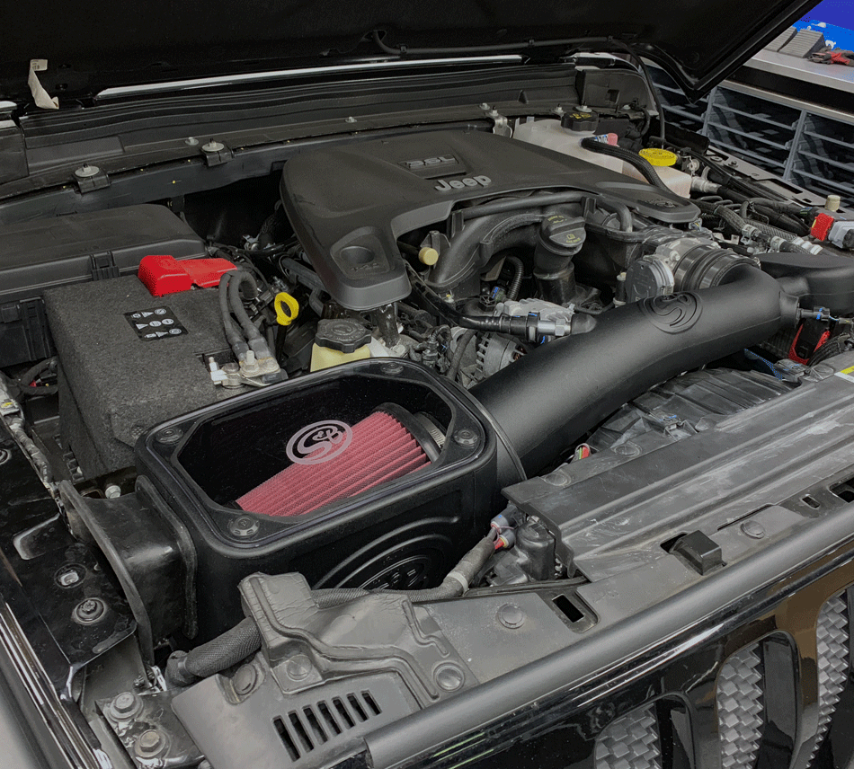 Cold Air Intake for 2018-2024 Jeep Wrangler / Gladiator 3.6L - 1