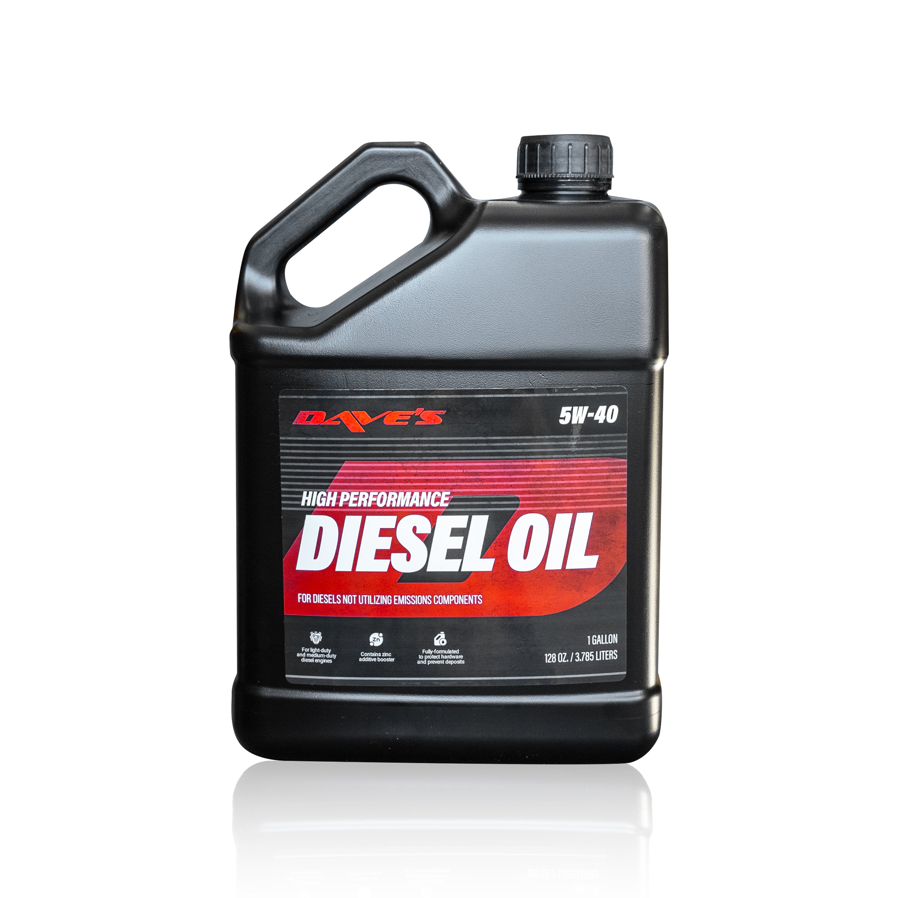 High performance diesel oil 5W-40 (1 gallon) – Dave's Auto Center