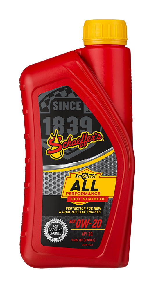 Schaeffer 6020 SynShield All Performance Full Synthetic 0W-20