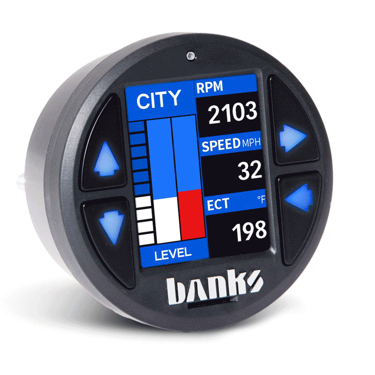 Throttle Sensitivity Booster Standalone and iDash Kits for 07-19 Ram 2500/3500 11- 20 Ford F-Series 6.7L Banks Power