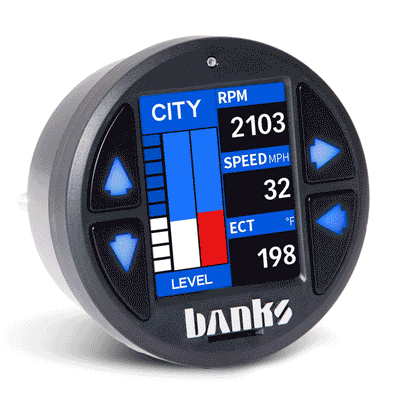 Throttle Sensitivity Booster Standalone and iDash Kits for 07-19 Ram 2500/3500 11- 20 Ford F-Series 6.7L Banks Power
