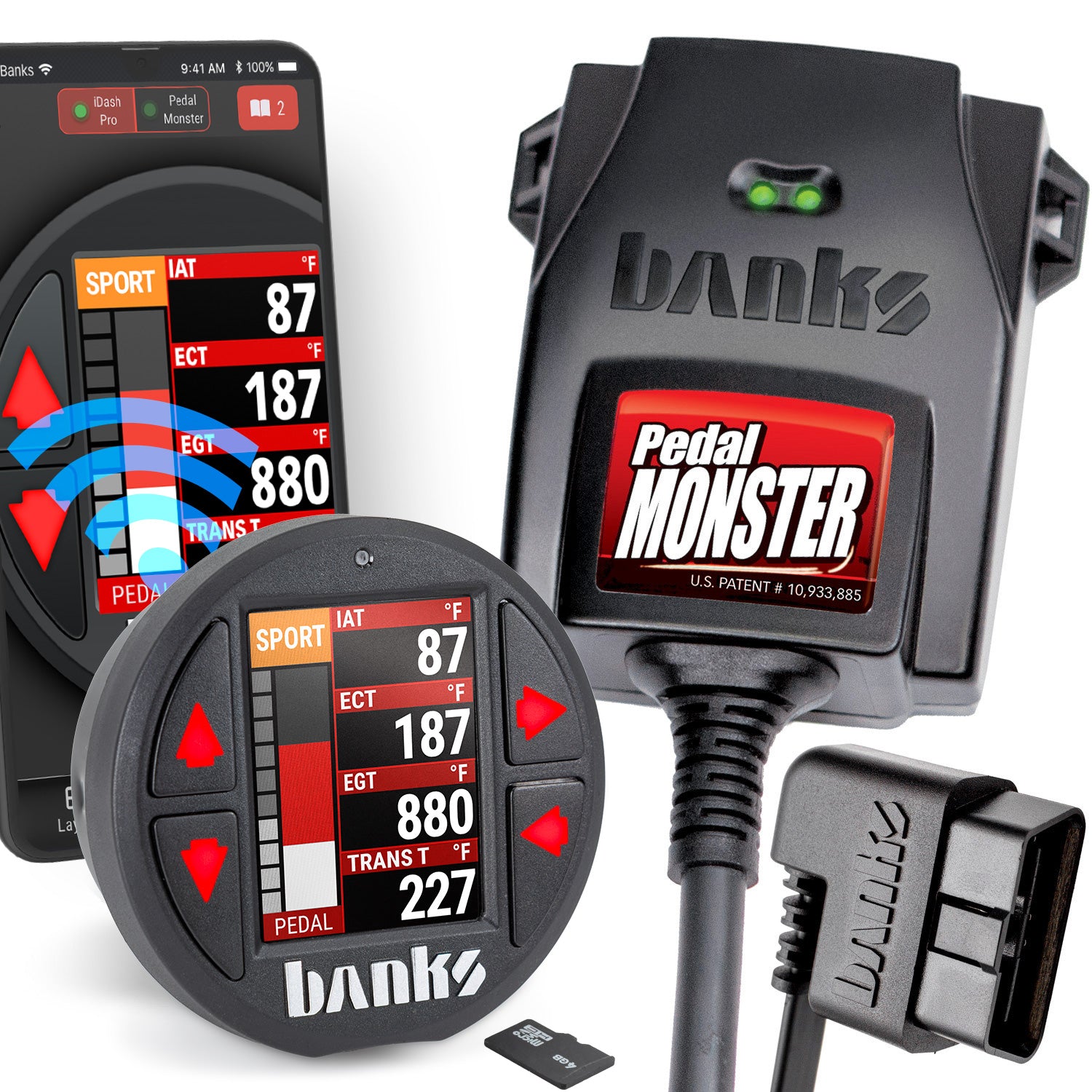 PedalMonster Throttle Sensitivity Booster, Standalone and iDash Kits for many Isuzu, Lexus, Scion, Subaru, Toyota