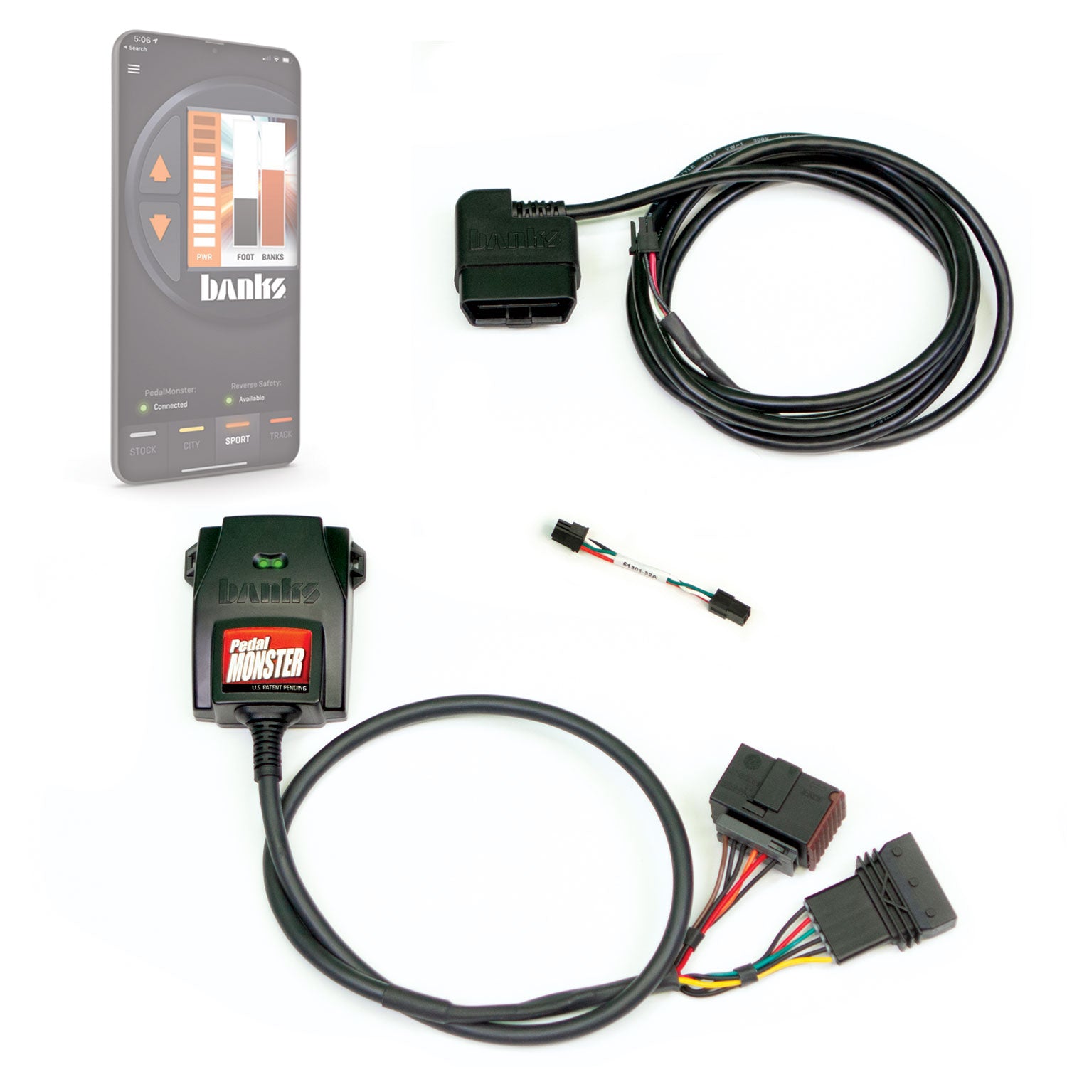 PedalMonster, Throttle Sensitivity Booster, Standalone for many Chevy/GMC, Chrysler, Dodge, Jeep, Nissan