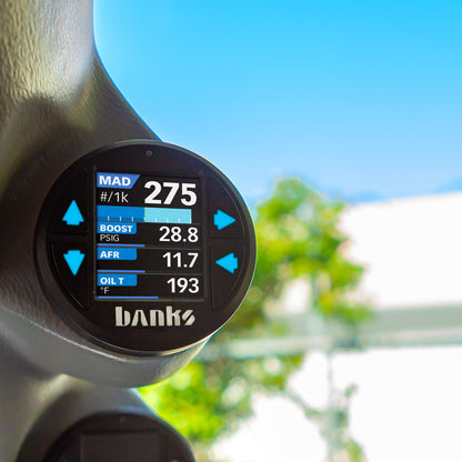 Derringer Tuner with iDash 1.8 DataMonster with ActiveSafety 11-19 Ford 6.7 Banks Power