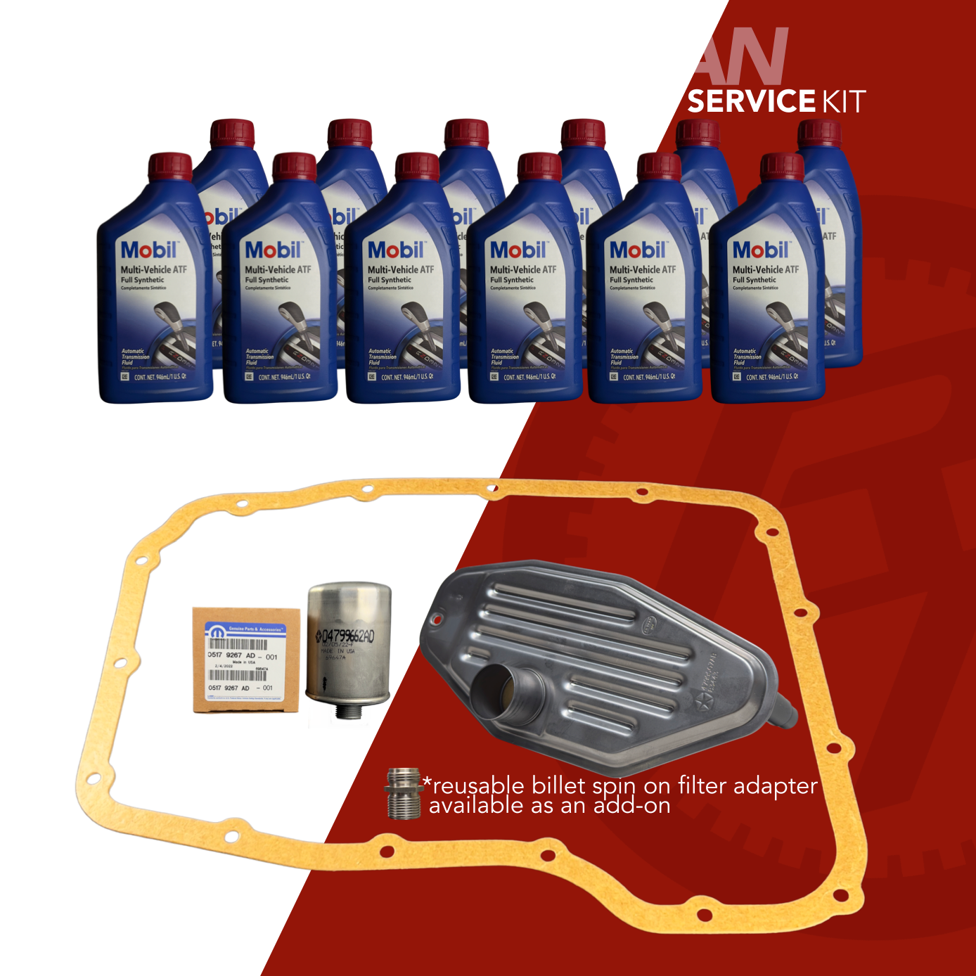 2007 - 2024 68RFE DEEP PAN SERVICE KIT