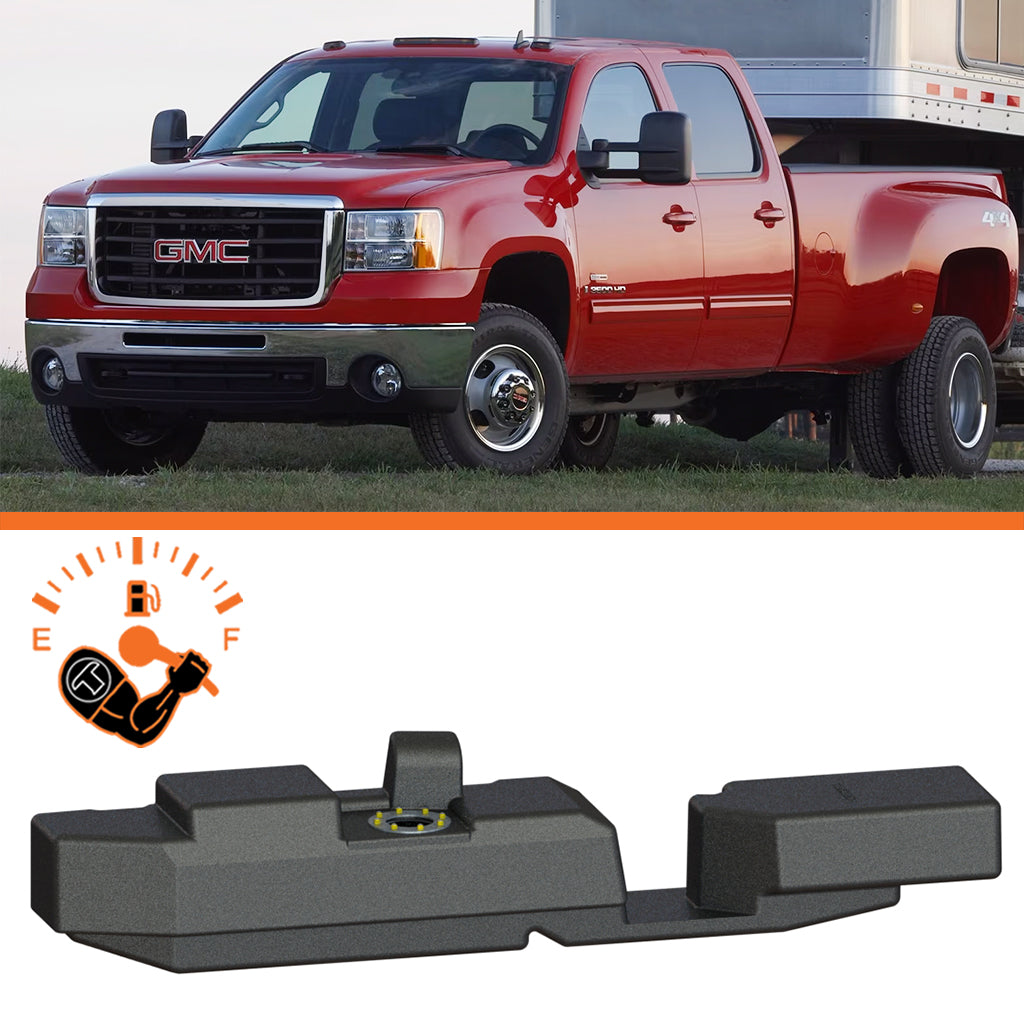 62 Gallons Fuel Tank. GM Crew Cab, Long Bed 2001-2010