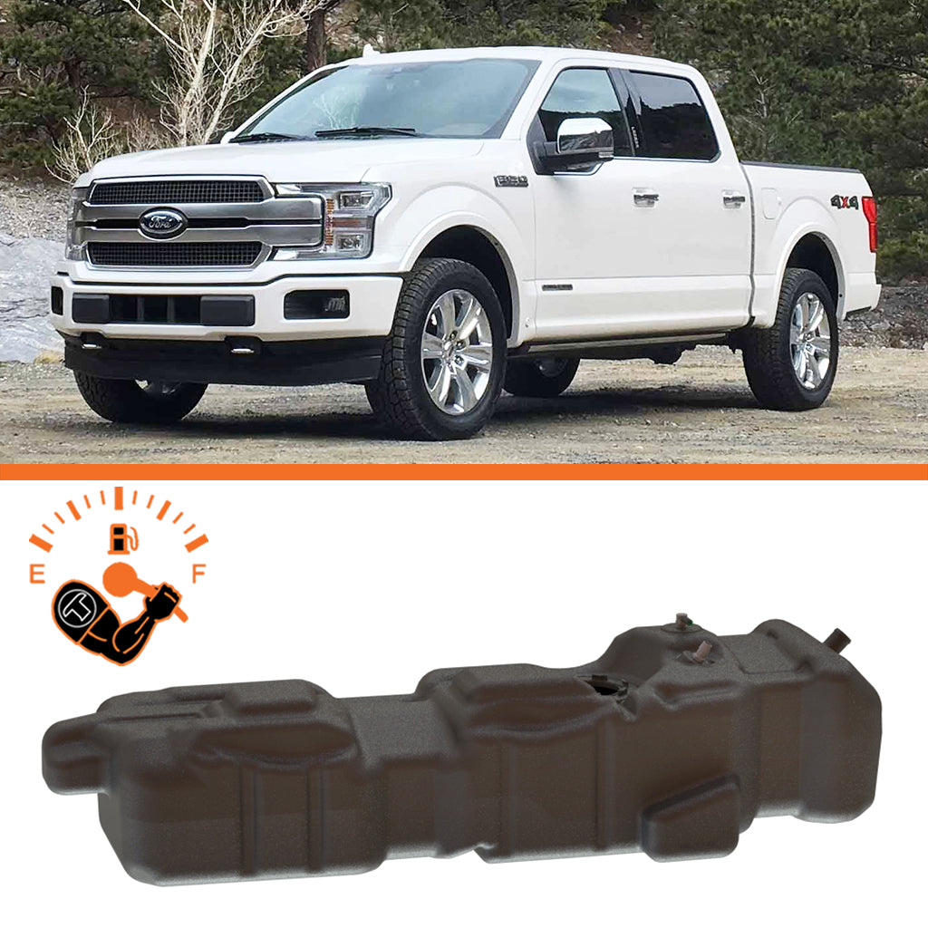 40 Gallons Fuel Tank.  2018-21 FORD F-150 Powerstroke Crew Cab, 5' 5" Bed