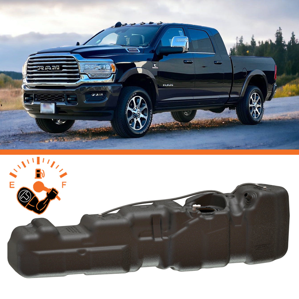 50 Gallons Fuel Tank. RAM Mega Cab, Short Bed 2013-2024