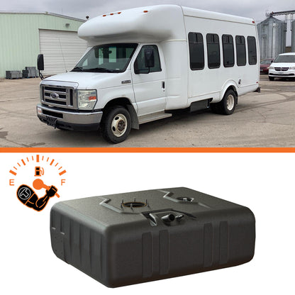 55 Gallons Fuel Tank. FORD, After-Axle, Econoline Cut-Away, Utility Diesel Tank 
1999-2010