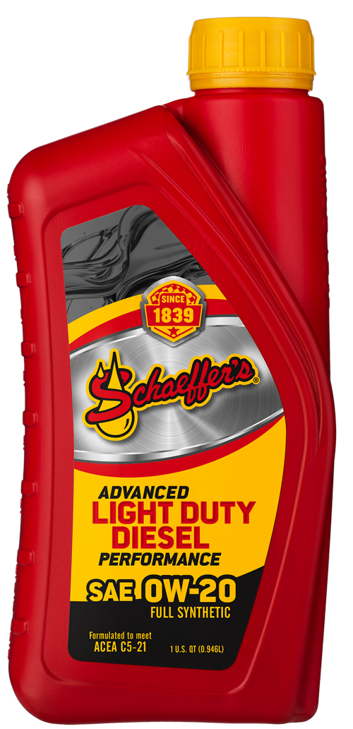 Schaeffer 9020 Advanced Light Duty Diesel Full Synthetic 0W-20