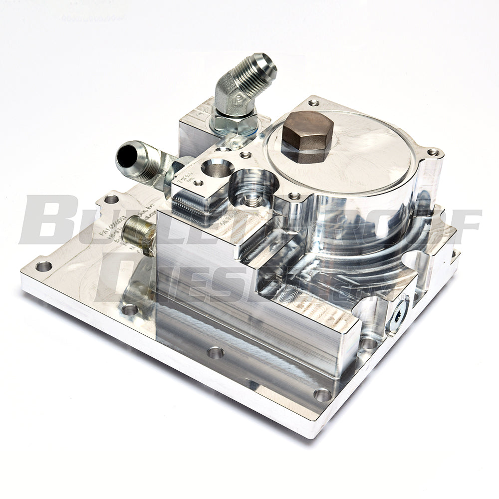 Bullet Proof Diesel Engine Oil System Upgrade, Air-to-Oil Cooler, Upgraded Oil Filtration, All Climates, 2003-2004 Ford 6.0L Power Stroke 90402003 - view 2