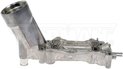 Upgraded Aluminum Engine Oil Filter Housing With Oil Cooler And Filter (Dorman OE FIX)