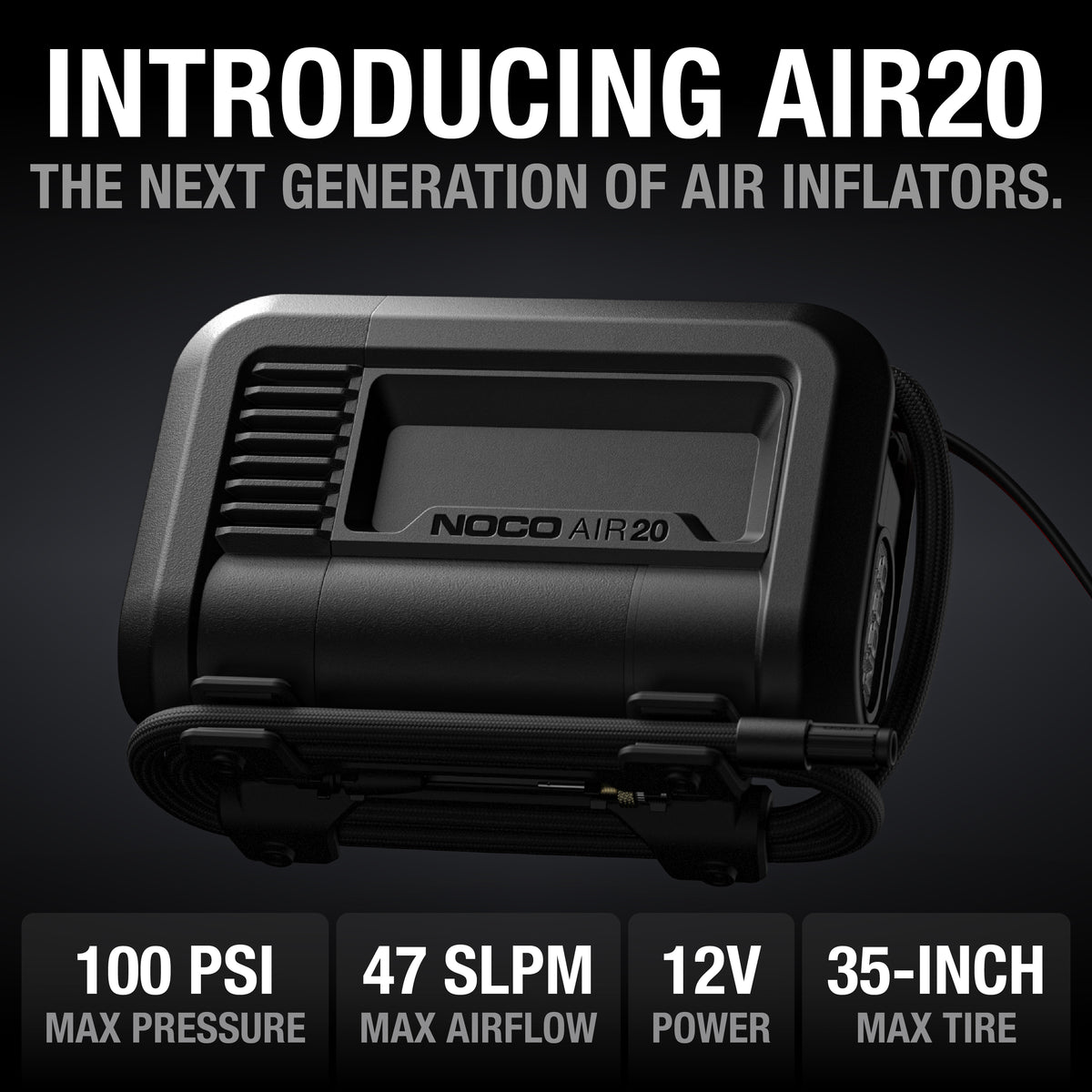 NOCO AIR20 20A Portable Air Inflator - view 2