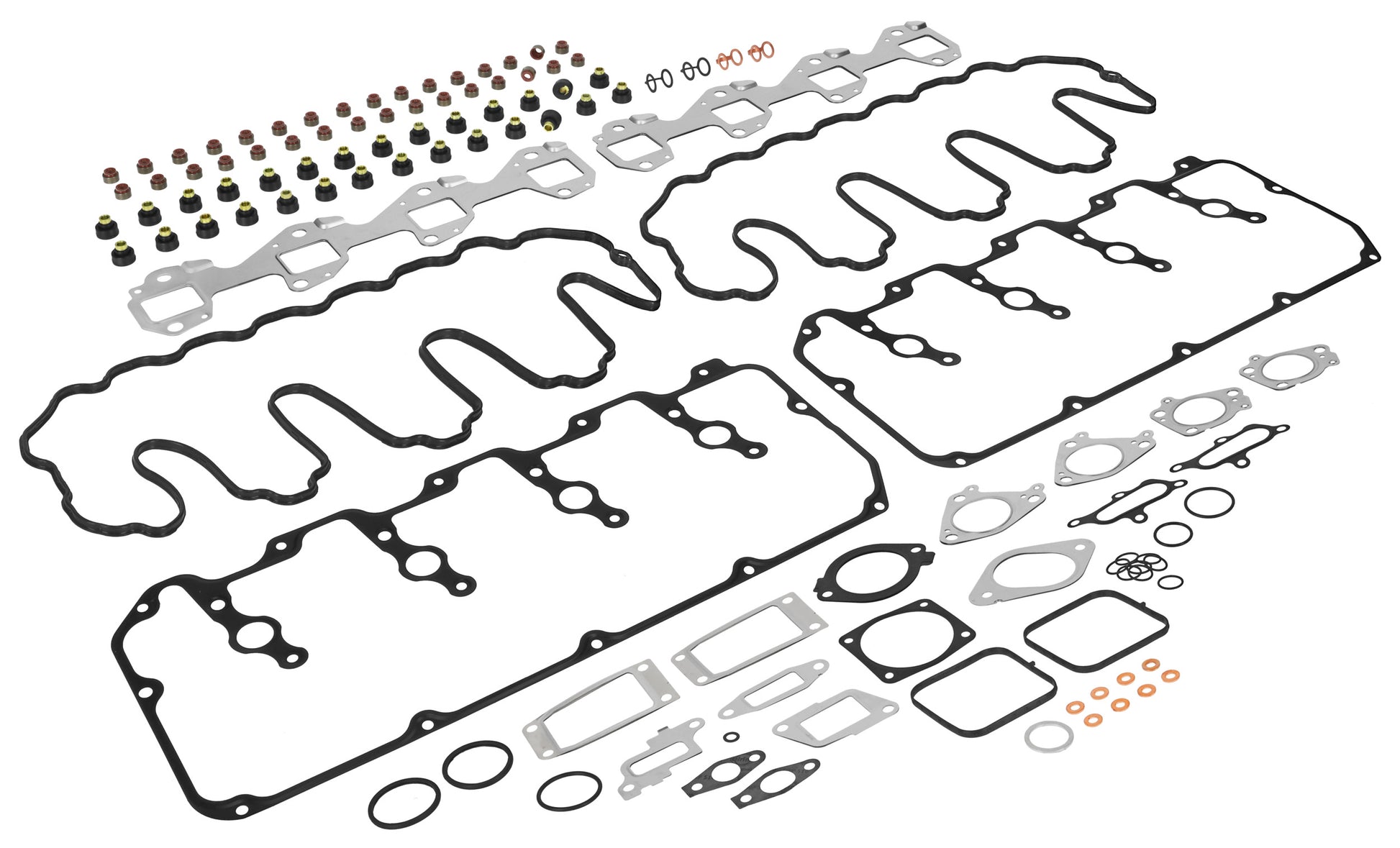 UEM Gasket Set - 6.6L GM Duramax LB7/LLY 2001-2005 VIN 2 Upper - Ex. Head Gaskets