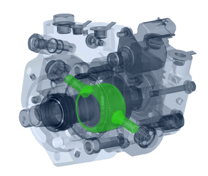 S&S DIESEL 6.7F-DCR-1 CP4 TO DCR CONVERSION COMPATIBLE WITH 2011+ FORD 6.7 POWERSTROKE