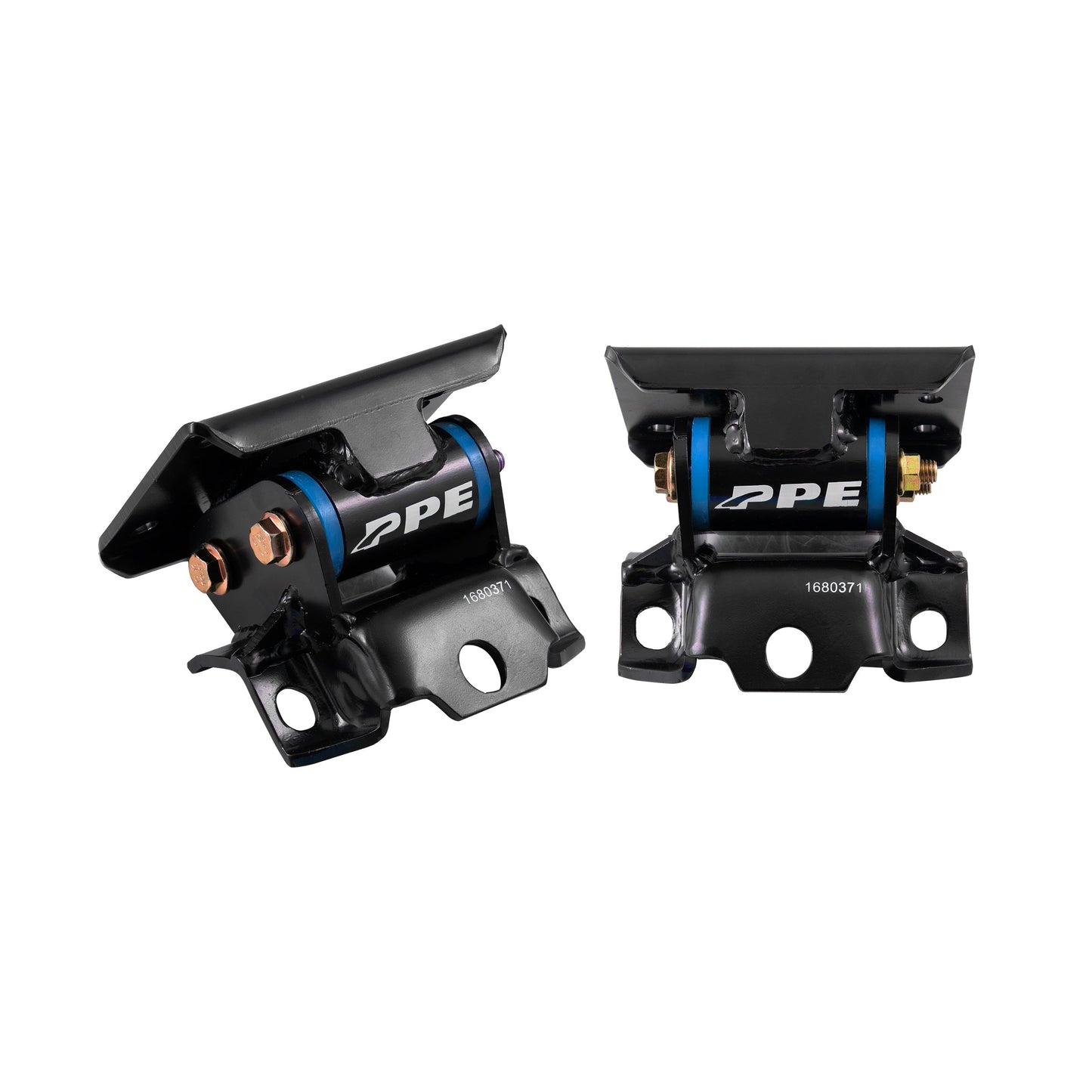 Engine Mount Kit (Pair) - GM 5.3L 6.0L Gas 1999-2010 - 40 Hardness - Blue 168037140
