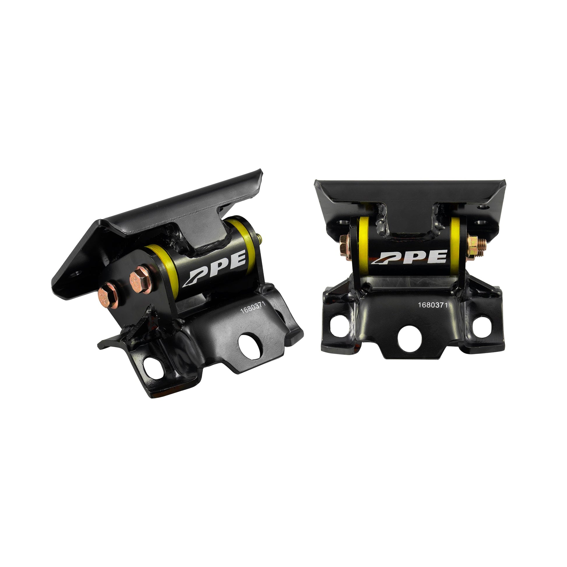 Engine Mount Kit (Pair) - GM 5.3L 6.0L Gas 1999-2010 - 60 Hardness - Yellow 168037160
