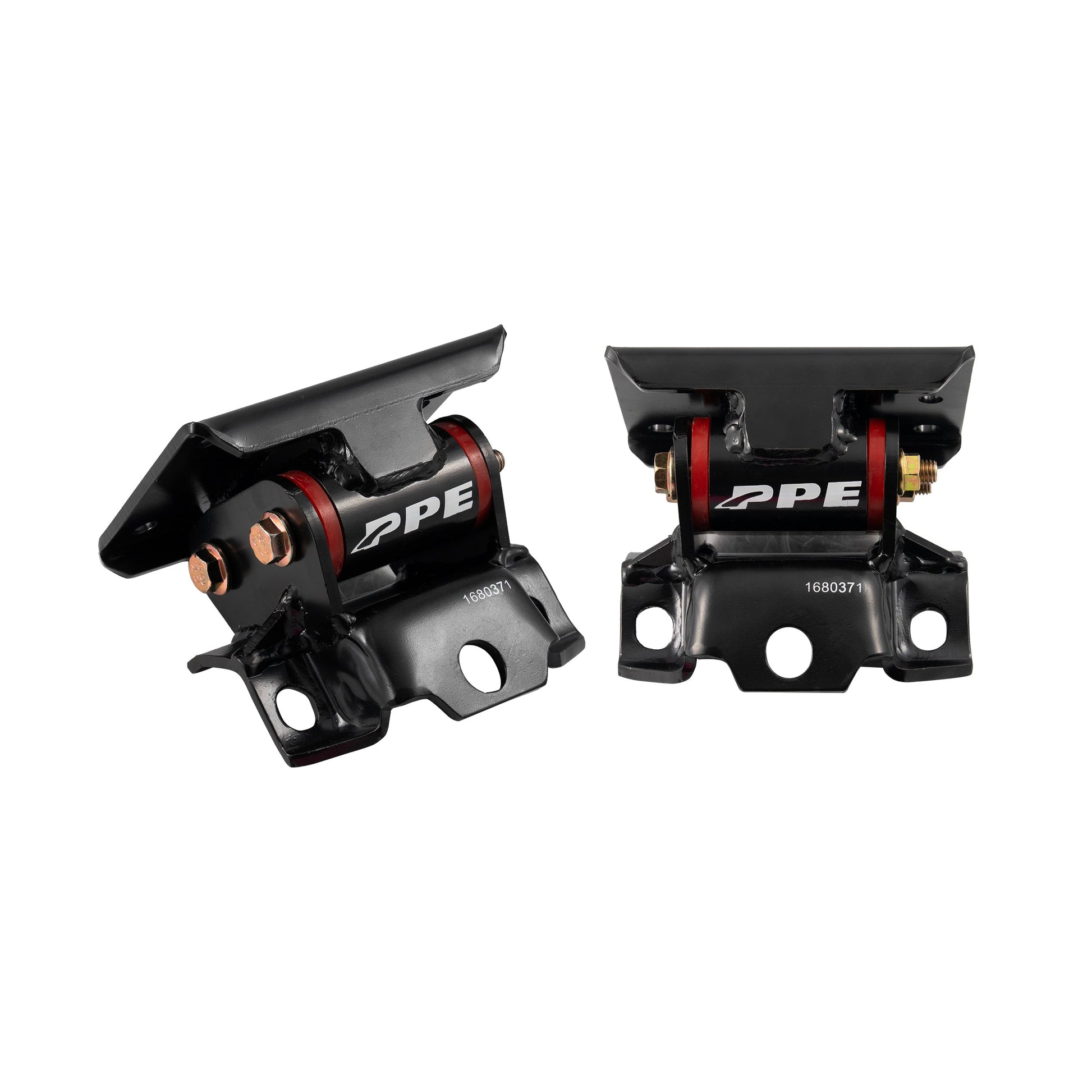 Engine Mount Kit (Pair) - GM 5.3L 6.0L Gas 1999-2010 - 70 Hardness - Red 168037170