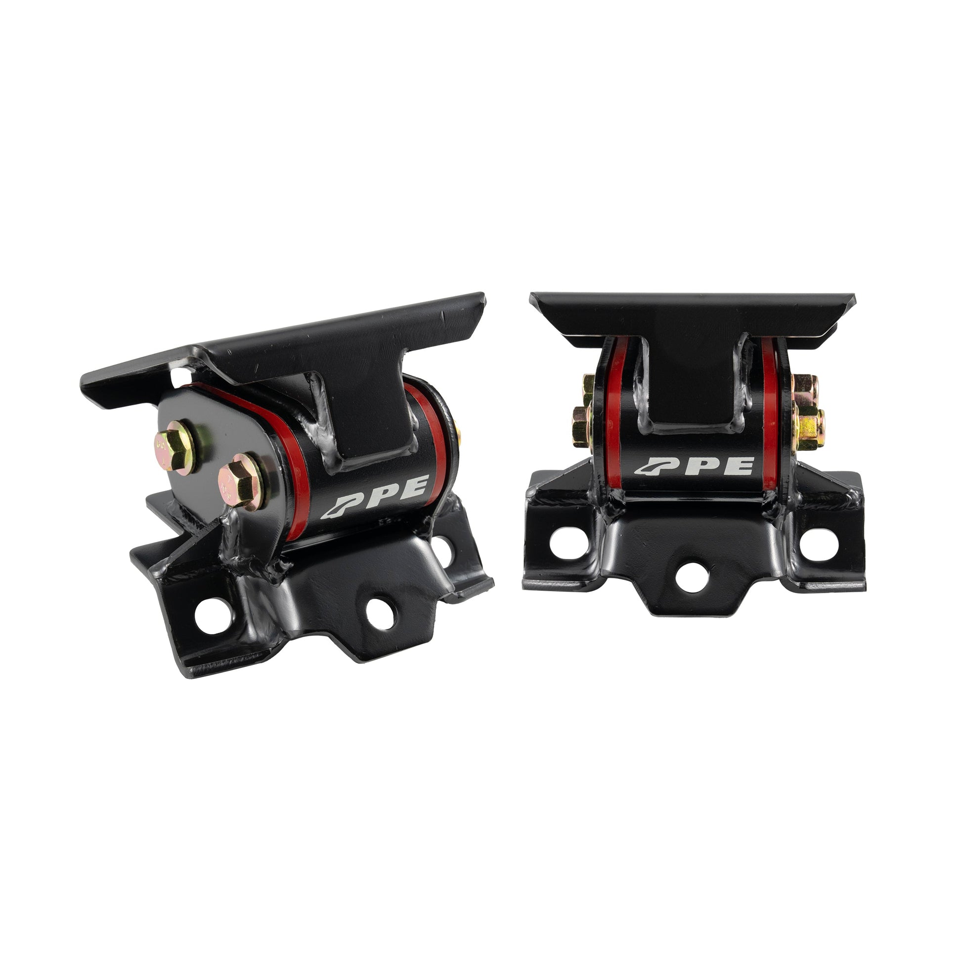 Engine Mount Kit (Pair) - 70 Hardness - GM 6.6L Duramax 2500/3500 HD 2011-2016 - Red Silicone 168032170