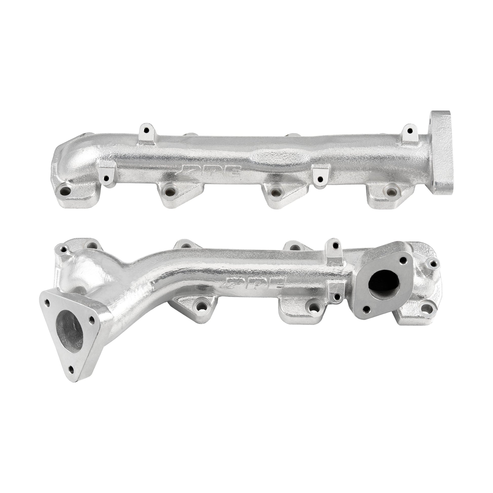 Exhaust Manifolds Kit - Ford 6.7L Power Stroke 2020-2026 - Silver 316115135