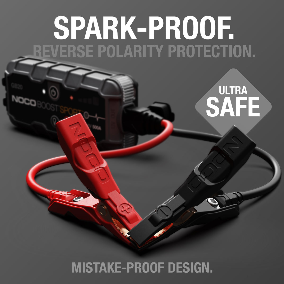 NOCO GB20 Boost 12V 500A Jump Starter - view 3