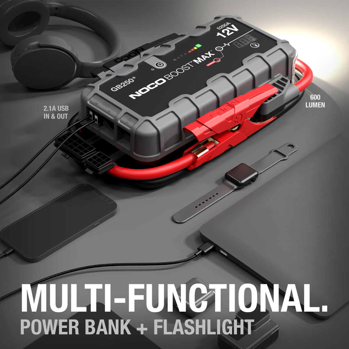 NOCO GB250 Boost Max 12V 5250A Jump Starter - view 3