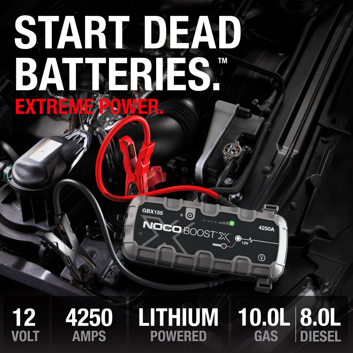NOCO GBX155 Boost X 12V 4250A Jump Starter - view 2