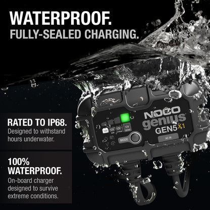 NOCO GEN5X1 1-Bank 5A Onboard Battery Charger - view 3