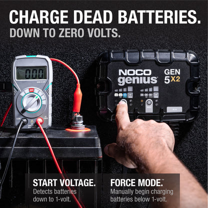 NOCO GEN5X2 2-Bank 10A Onboard Battery Charger - view 5