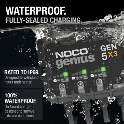 NOCO GEN5X3 3-Bank 15A Onboard Battery Charger - view 3