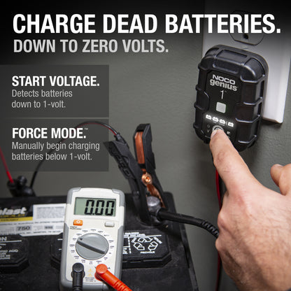 NOCO GENIUS1 1A Battery Charger - view 3