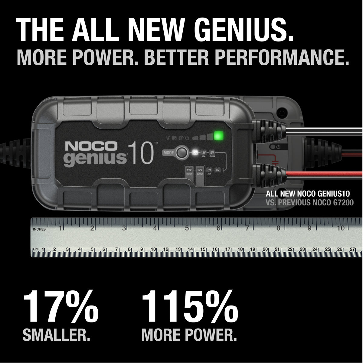 NOCO GENIUS10 10A Battery Charger - view 2