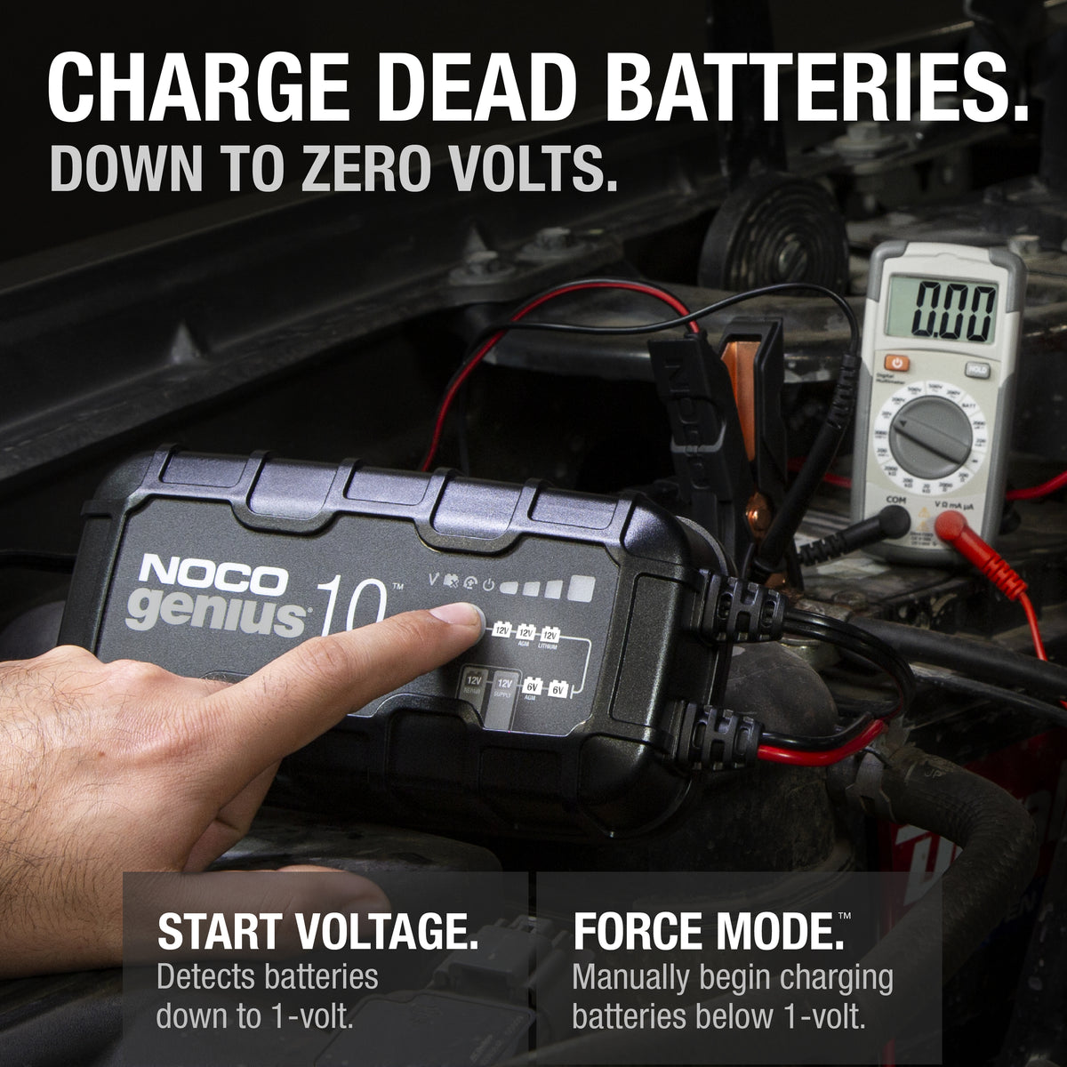 NOCO GENIUS10 10A Battery Charger - view 3