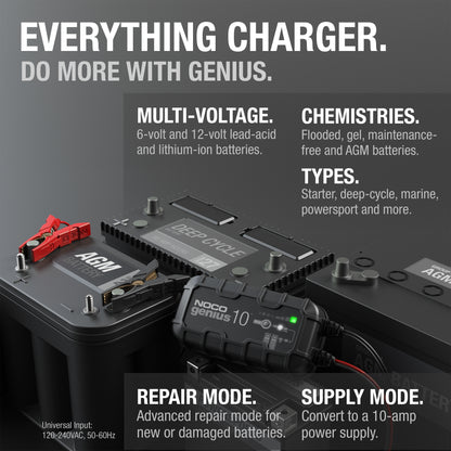 NOCO GENIUS10 10A Battery Charger - view 5