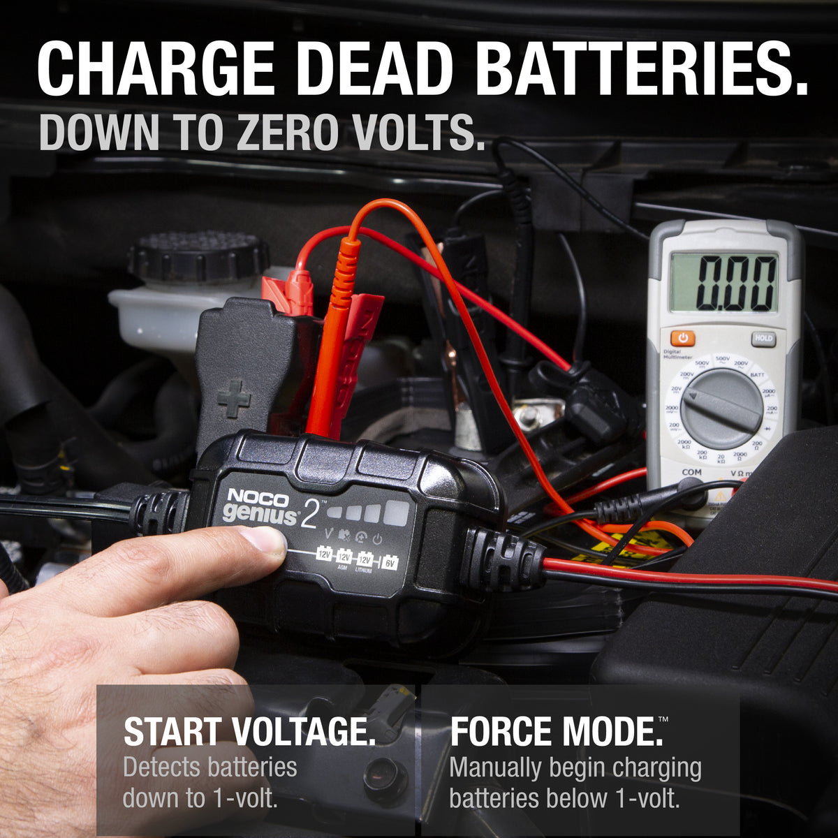 NOCO GENIUS2 2A Battery Charger - view 3