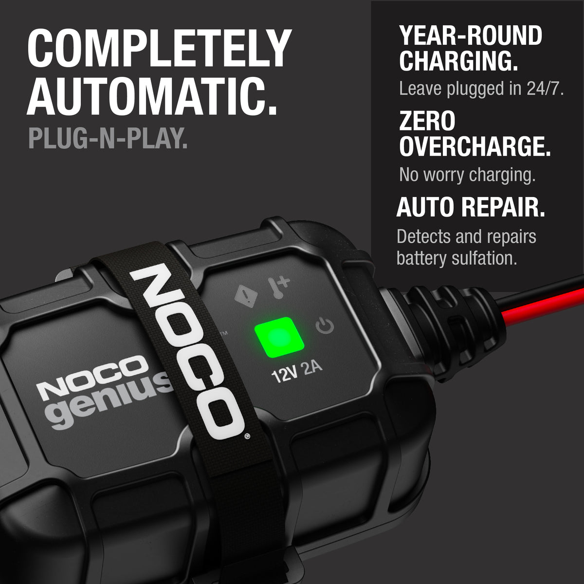 NOCO GENIUS2D 2A Direct-Mount Battery Charger - view 5