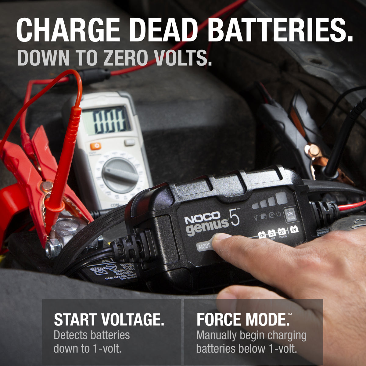 NOCO GENIUS5 5A Battery Charger - view 3