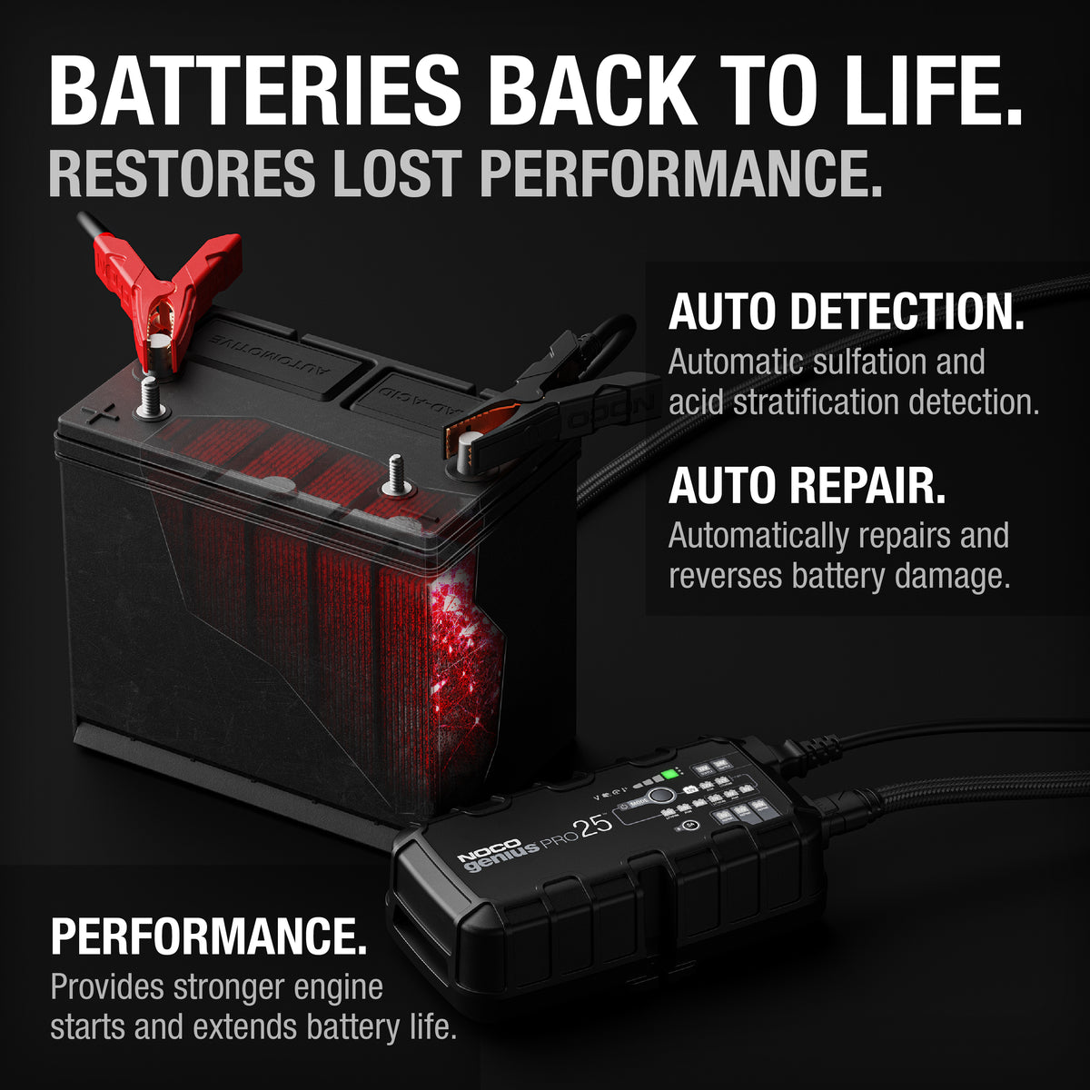 NOCO GENIUSPRO25 25A Pro Battery Charger - view 5