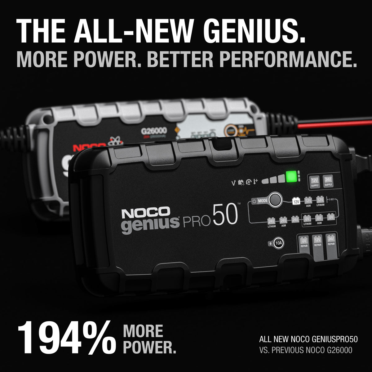 NOCO GENIUSPRO50 50A Pro Battery Charger - view 2
