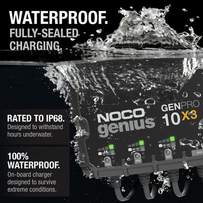 NOCO GENPRO10X3 3-Bank 30A Onboard Battery Charger - view 3