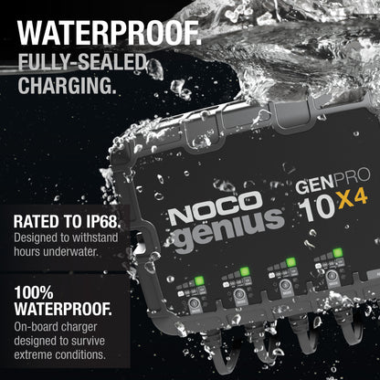 NOCO GENPRO10X4 4-Bank 40A Onboard Battery Charger - view 3